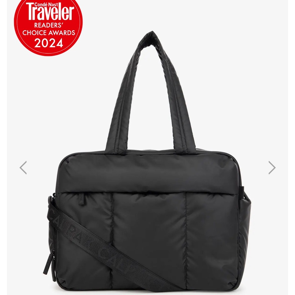 Calpak Matte Black Luka Duffel